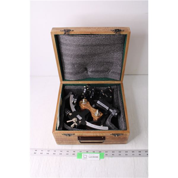 Sextant in Wooden Case