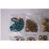 Image 2 : Lot of Costume Jewelry - Necklaces, Earrings, Brooches
