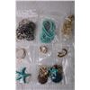 Image 3 : Lot of Costume Jewelry - Necklaces, Earrings, Brooches