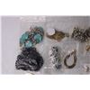 Image 4 : Lot of Costume Jewelry - Necklaces, Earrings