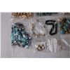 Image 3 : Lot of Costume Jewelry - Necklaces, Brooches, Earrings