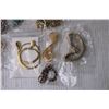 Image 2 : Lot of Costume Jewelry - Bracelets, Brooches