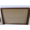 Image 3 : 17 1/2"x 13 1/2" (2) Pictures and 1 Just a Frame