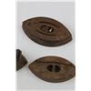 Image 2 : Vintage Sad Irons with Handle and Trivet