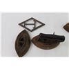 Image 3 : Vintage Sad Irons with Handle and Trivet