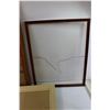 Image 4 : *(3) Picture Frames (19 1/2 x 23 1/2 ) (21 1/2 x 26 1/2) (33 1/2 x 23 1/2)