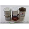 Image 1 : Vintage Tin Cigarette Tobacco Containers (Empty)