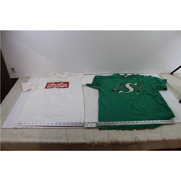 Small The Lonesome Weekends T-Shirt+ Medium Roughriders T-Shirt