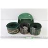 Image 1 : (3) Lawn Edging Rolls + Garden Hose Holder