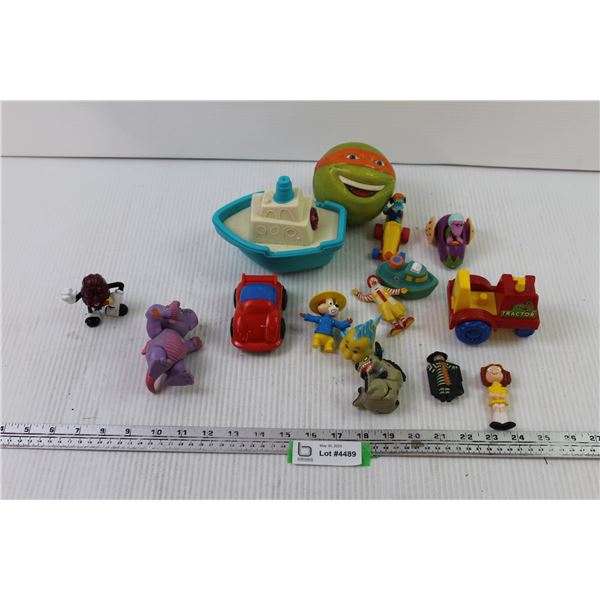 McDonalds Toys+ Ninja Turtles Ball+ Misc. Toys