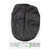 Image 1 : Large/XL Black Leather Flat Cap