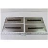 Image 1 : (4) 6' x 14" Finishing Blades for Power Cement Trowels (Never Used)