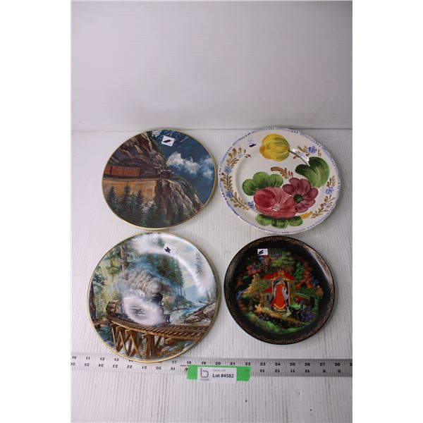 (4) Decorative Plates