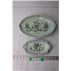 Image 1 : (2) Hand Painted Platters (Holland)
