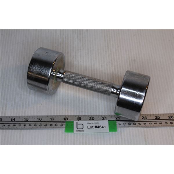 York Chrome 10LB Dumb Bell