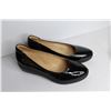 Image 2 : Ladies Black Platform Shoes (size 10) - Ladies Geox Shoes (size 10 1/2")
