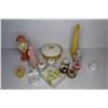 Image 2 : Sleighing Table Decoration (NIB) - Assorted Perfume Containers