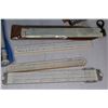 Image 2 : Slide Rulers - Logitech Speakers - (5) Flashlights -(2) Recorders