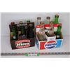 Image 1 : (2) Cases of Assorted Soda Bottles - Pepsi - Canada Dry - High -N-Dry Ginger Ale - Mics Bottles