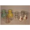 Image 3 : Egg Cups - Vintage Tin - Pyrex Measuring Cup - Recipe Books +Royal Albert Salt and Pepper