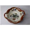 Image 7 : R.S. Porcelain Handled Dish - Vintage England Bouquet - Bavarian Plate