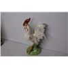 Image 2 : Ceramic Owl - Ceramic Rooster (Minor chips)