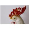 Image 3 : Ceramic Owl - Ceramic Rooster (Minor chips)