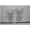 Image 1 : (2) Crystal Vases