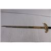 Image 3 : Black Handled Sword From Spain + Wooden Sword From Tahiti (Over 50 Years old)