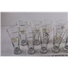 Image 3 : Vintage 1988 Calgary Olympic Canada Glasses 22k Gold Set of (12)