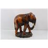 Image 2 : Wood Elephant Carving (Large)