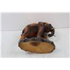 Image 5 : Wood Elephant Carving (Large)