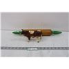 Image 1 : Lefton's Ceramic Cow + Rolling Pin