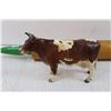 Image 2 : Lefton's Ceramic Cow + Rolling Pin