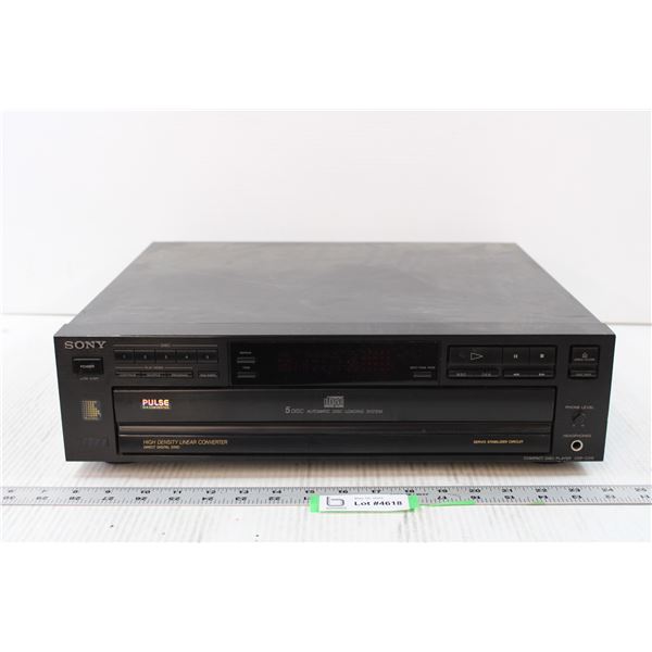 Sony 5-Disk CD Player