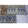 Image 5 : (11) Assorted Saskatchewan License Plates (1965-76)
