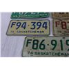 Image 7 : (11) Assorted Saskatchewan License Plates (1965-76)