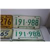 Image 4 : (9) Assorted Saskatchewan License Plates (1967-1975)
