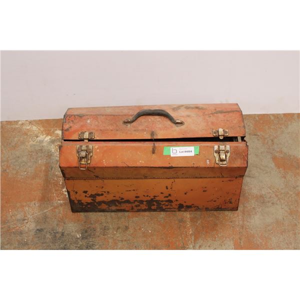 *Metal Tool Box with Tools - 21  x 10  x 12 