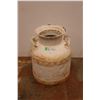 Image 1 : *White Painted 5 Gallon Cream Can