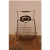 Image 2 : *Wire Floor Magazine Rack with Ashtray - 27"