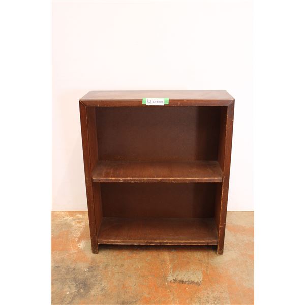 *Wooden Bookshelf - 23" x 8 1/2" x 27"