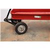 Image 4 : *Vintage Red Metal Kids Wagon