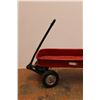 Image 5 : *Vintage Red Metal Kids Wagon