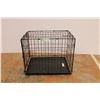 Image 2 : *Metal Collapsible Pet Crate - 24" x 17" x 20"