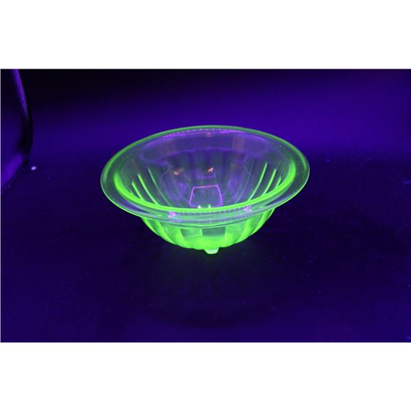 Small Uranium Glass Bowl