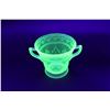 Image 7 : Uranium Glass Sugar Bowl