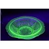 Image 1 : Uranium Glass Fruit Bowl