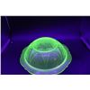 Image 8 : Uranium Glass Fruit Bowl