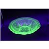 Image 1 : Uranium Glass Fruit Bowl